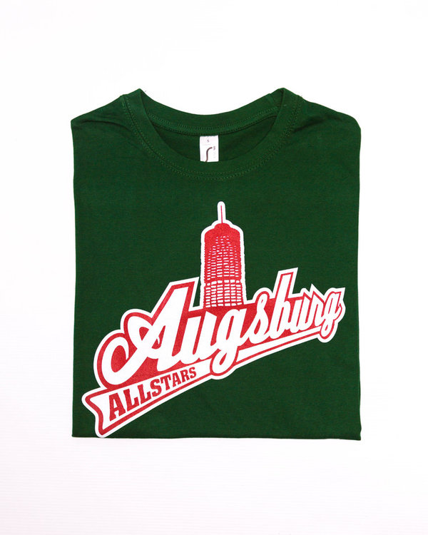 Augsburg Allstars T-Shirt Unisex, dunkelgrün