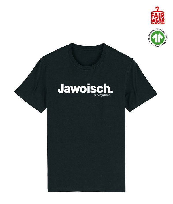 "Jawoisch." T-Shirt Unisex, schwarz
